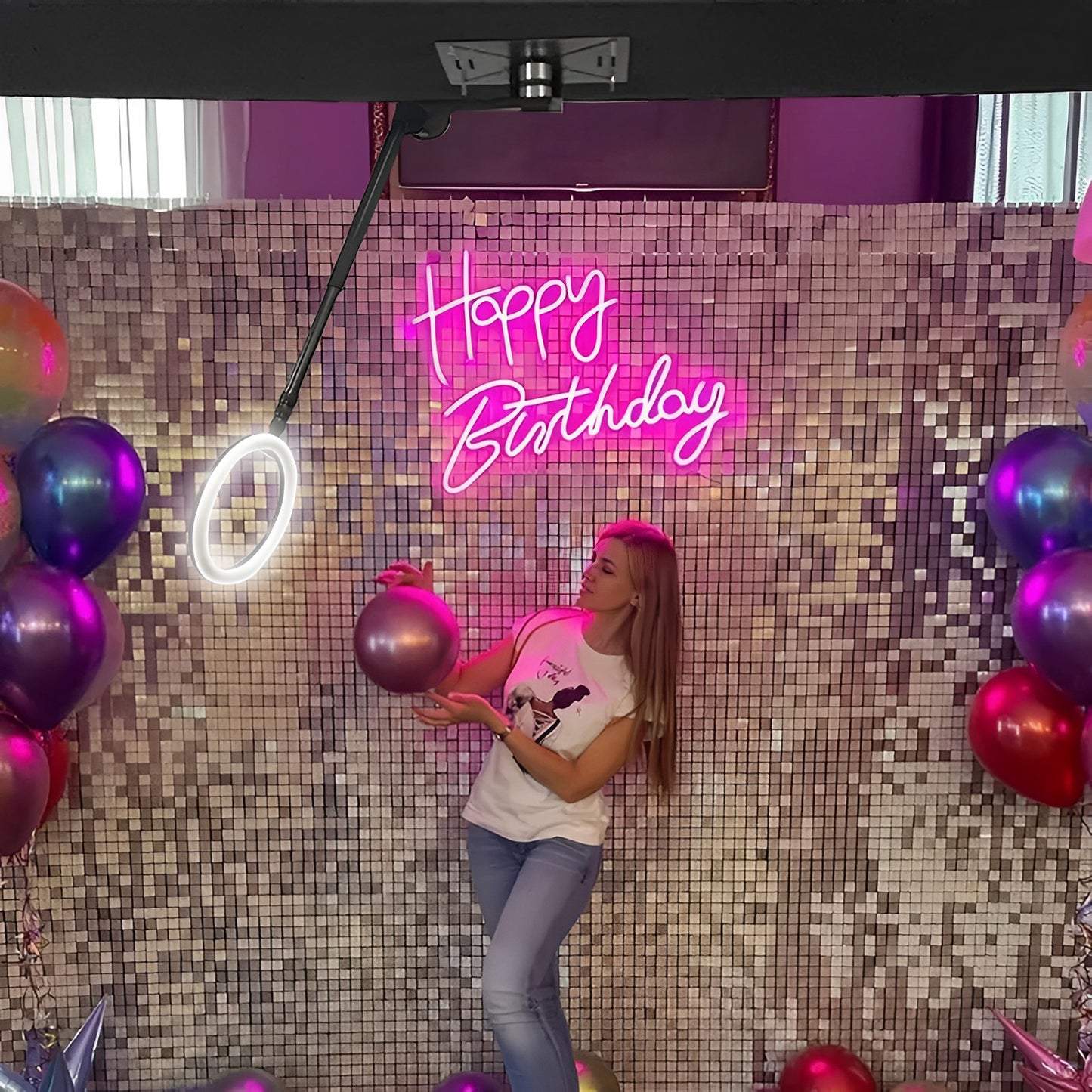 Automatic 360 Spin Camera Booth Sky 360 Photo Booth Machine Remote Control Free Custom Logo Overhead 360 Slow Motion Photo Booth for 7-15 Persons
