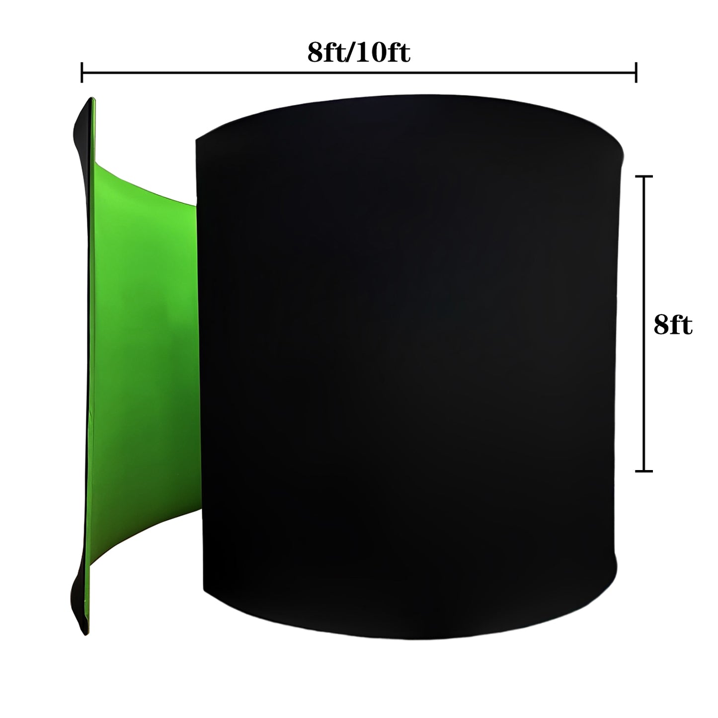 360 Photobooth Backdrop Photo Booth Enclosure Wall Backdrops Customized Logo 10FT Video Selfie Rotating Background with 32 PCS LED Light Stand for Rental Wedding Party