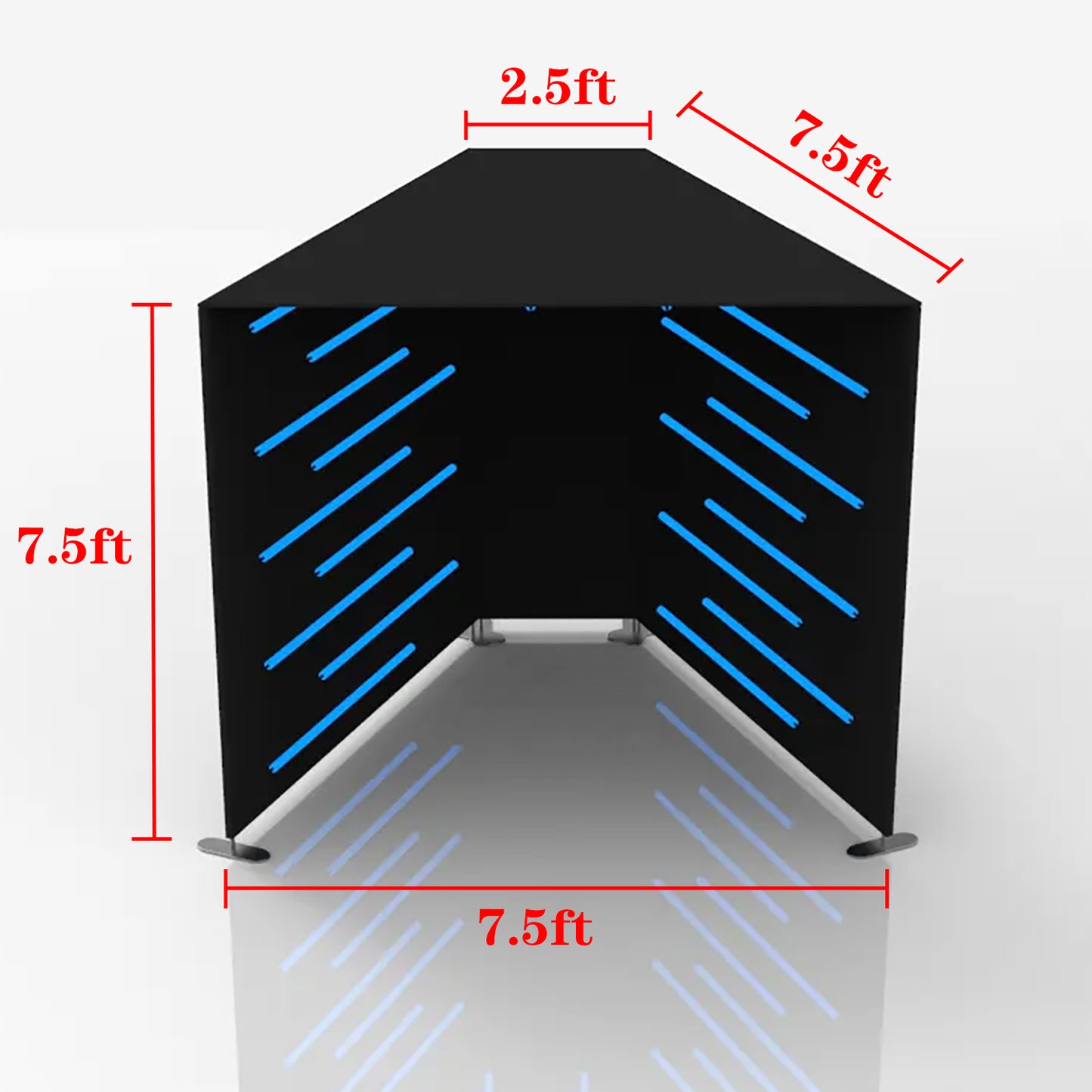 Photobooth Backdrop Photo Booth Enclosure Wall Backdrops Customized Logo 8FT Video Selfie Rotating Background with 23 PCS LED Light Stand for Rental Wedding Party