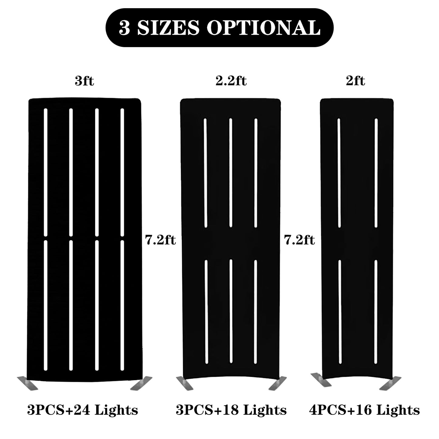 360 Photobooth Backdrop Photo Booth Enclosure Wall 3FT Backdrops Customized Logo Video Selfie Rotating Background with 24 PCS LED Light Screen Stand for Rental Wedding Party