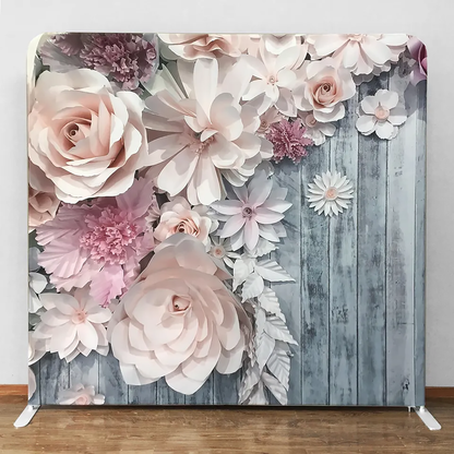 Photo Booth Backdrop Stand Cover Custom banner Square Wall Background for Wedding Birthday BabyShower Photography Photo Studio